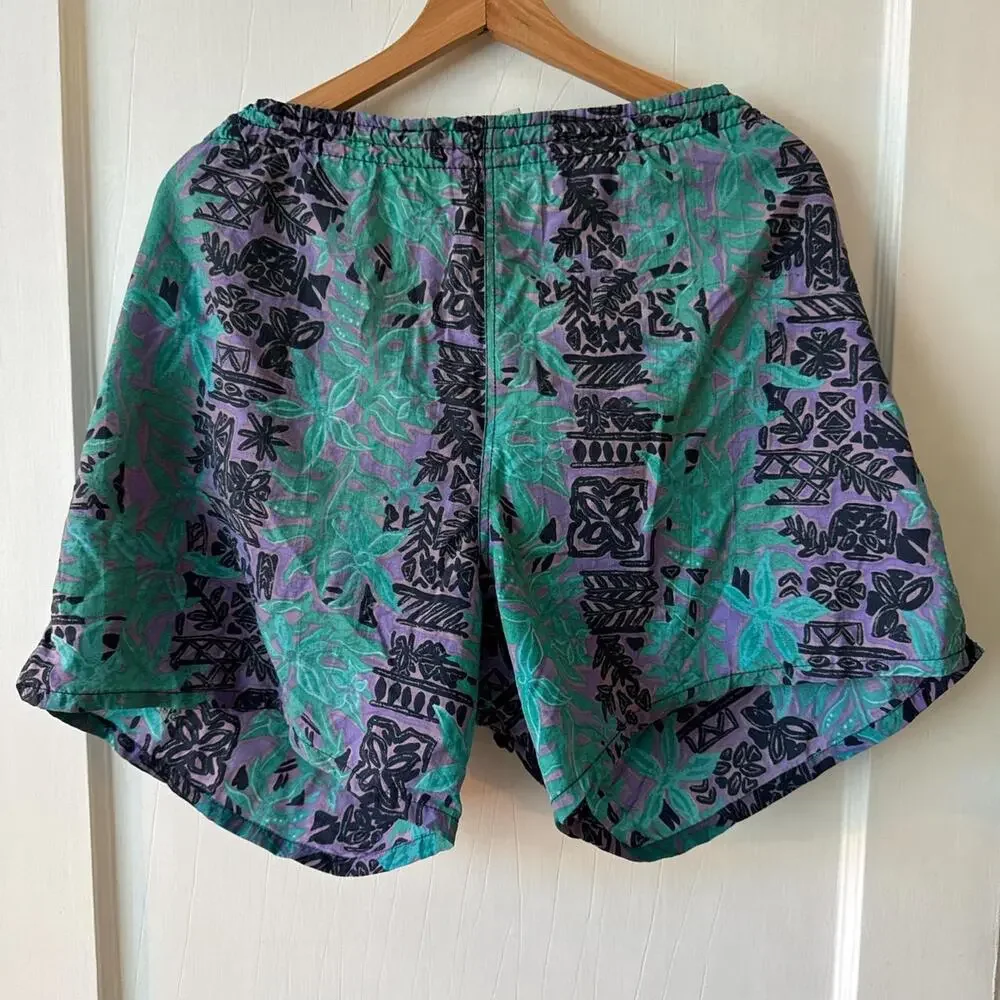 1980s speedo purple and green